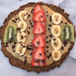 Gluten-free Peanut Butter Dessert Pizza